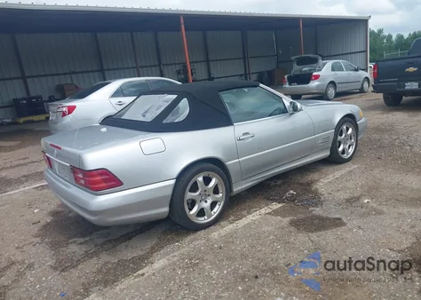 2002 Mercedes-Benz Sl 500 from USA, damaged, VIN WDBFA68F22F202906